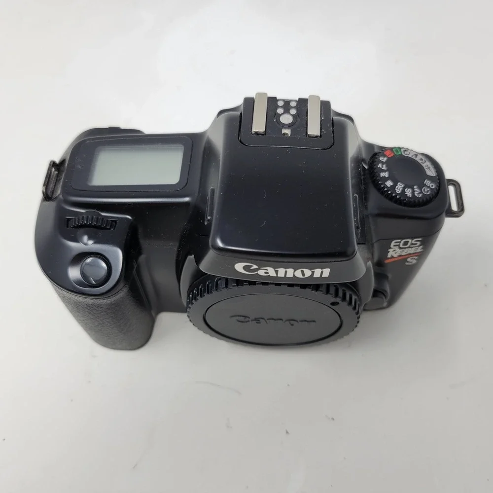Canon EOS Rebel S II 35mm‎ SLR Film Camera Body Black Taiwan